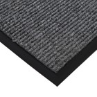Коврик придверный влаговпитывающий, ребристый, «Комфорт», 40×60 см, серый - Фото 4