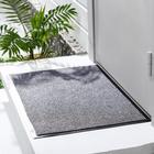 Коврик придверный влаговпитывающий, ребристый, «Комфорт», 40×60 см, цвет серый - фото 1039192