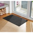 Коврик придверный влаговпитывающий, ребристый, «Комфорт», 60×90 см, чёрный - Фото 5