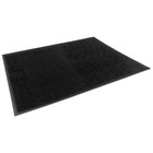 Коврик придверный влаговпитывающий «Комфорт», 90×120 см, ребристый, чёрный - Фото 3