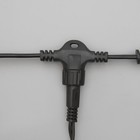 УЦЕНКА Гирлянда «Занавес», 2×6 м, IP44, УМС, 1440 LED, 220 В, тёмная нить, свечение фиолетовое - Фото 5