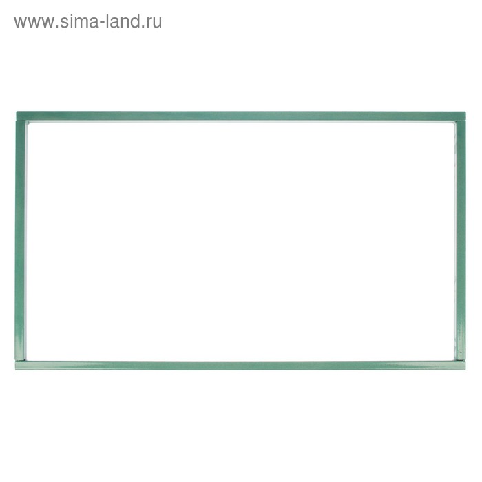 Каркас форточки для теплицы, 53 × 89 см, без поликарбоната - Фото 1