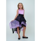 Платье нарядное  детское + юбка, рост 134 см, цвет сиреневый 2Н53-1 - Фото 1