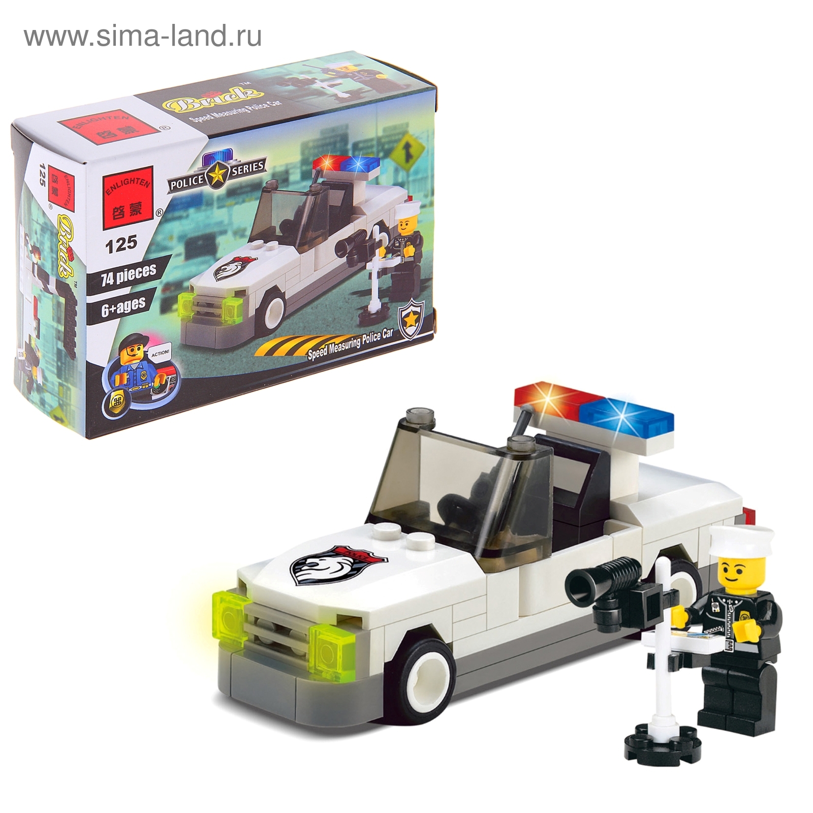 Конструктор LEGO City Полицейская машина Дания. Купить в Best-Toy