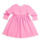 Платье для девочки,  рост 80 см, цвет розовый/экрю  Л775_М - Фото 8
