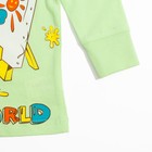 Пижама для мальчика,  рост 98 см, цвет бирюзовый  М329 - Фото 5