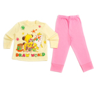 Пижама для девочки,  рост 116 см, цвет розовый/светло-жёлтый  М329 - Фото 1