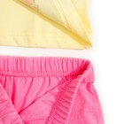Пижама для девочки,  рост 116 см, цвет розовый/светло-жёлтый  М329 - Фото 7