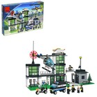 Конструктор «Полицейский участок», 466 деталей, 7 минифигур - Фото 1