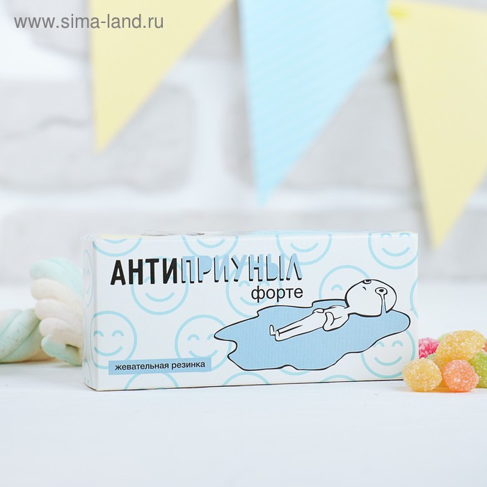 Sweet Doctor Жвачка "Антиприуныл" 40 гр. - Фото 1