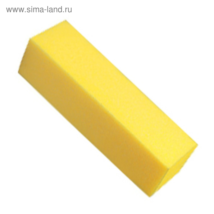 Блок для шлифовки ногтей, цвет жёлтый (ZJessNailB-11) - Фото 1