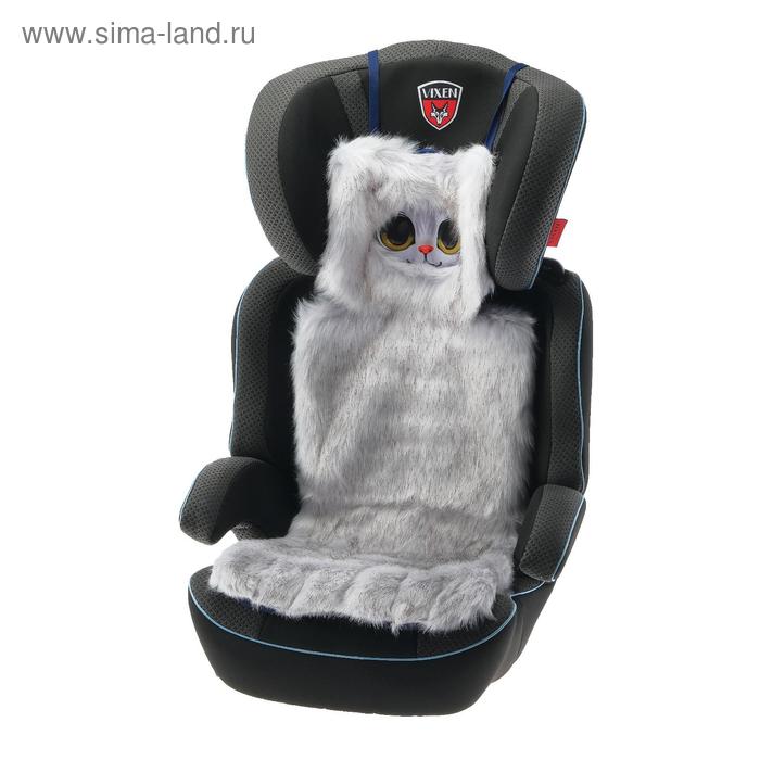 Накидка «АВТОНЯША» для детского автокресла, Кошечка, светло-серая - Фото 1