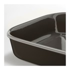 Форма для духовки, прямоугольной формы, темно-серый ВАРДАГЕН - Фото 2