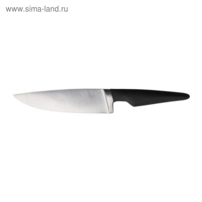 Нож поварской, черный ВЁРДА 17см - Фото 1