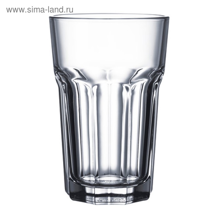 Стакан ПОКАЛ, 350 мл, прозрачное стекло - Фото 1