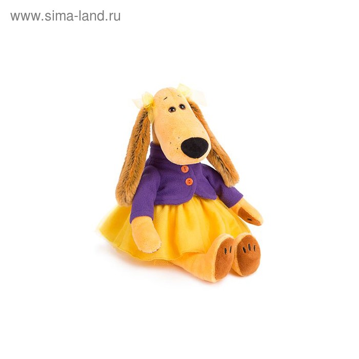 Мягкая игрушка "Собака Мадмуазель Виолетта", 25 см - Фото 1