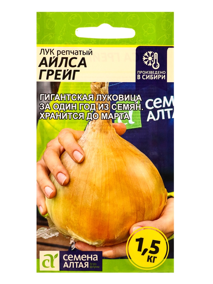 Семена Лук репчатый «Айлса Грейг», 0.2 г, «Семена Алтая» - Фото 1