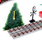 Железная дорога «Дальнее путешествие», работает от сети, протяжённость пути 5.06 м - Фото 3