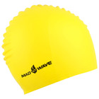 Шапочка для плавания SOLID, M0565 01 0 06W, жёлтый - Фото 2