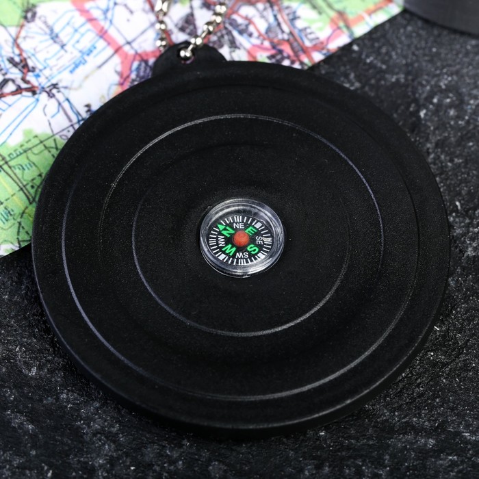 Термокружка с компасом «Мою кружку не брать!», 180 мл - фото 1881842935