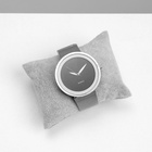 Подушка для украшений QF, флок, 8×6.5×3.5 см, серая - Фото 3