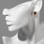 Серьги с эмалью «Совушка» мини, цвет МИКС - Фото 3