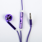 Наушники LuazON VBT 1.2, вкладыши, микрофон, фиолетовые - Фото 2