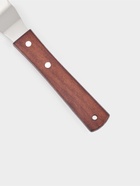 Кондитерская лопатка - палетка, изогнутая, 31.5 см, рабочая часть 19.5 см, для блинов, коричневая - Фото 5