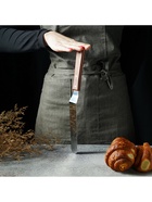 Кондитерская лопатка - палетка, изогнутая, 31.5 см, рабочая часть 19.5 см, коричневая - Фото 9