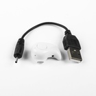 Наушник беспроводной Luazon RX-3, микрофон, АКБ 50 мАч, белые - Фото 4