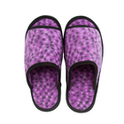 Тапочки домашние женские цвет фиолетовый, размер 37 - Фото 1