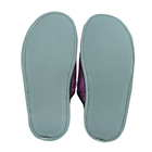 Тапочки домашние женские цвет фиолетовый, размер 38 - Фото 3