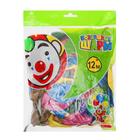 Воздушные шары латексные 12", перламутр, металл, 100 шт., МИКС - Фото 3