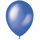 Шар латексный 14", металлик, набор 50 шт., цвет голубой - Фото 1