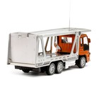 Грузовик радиоуправляемый «Автовоз», с 2 машинами, работает от аккумулятора, свет, МИКС - фото 24418834