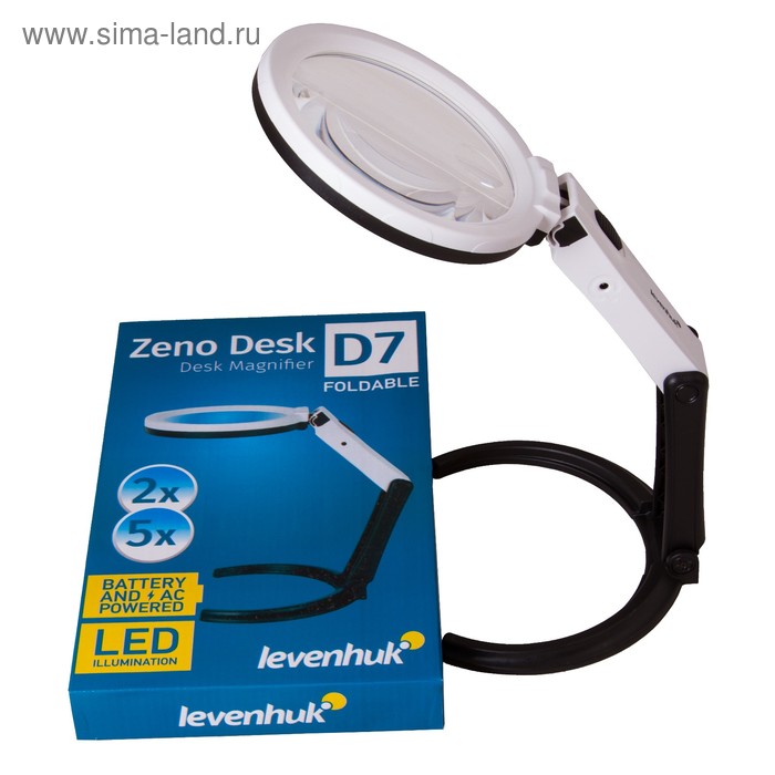 Лупа настольная Levenhuk Zeno Desk D7 - Фото 1