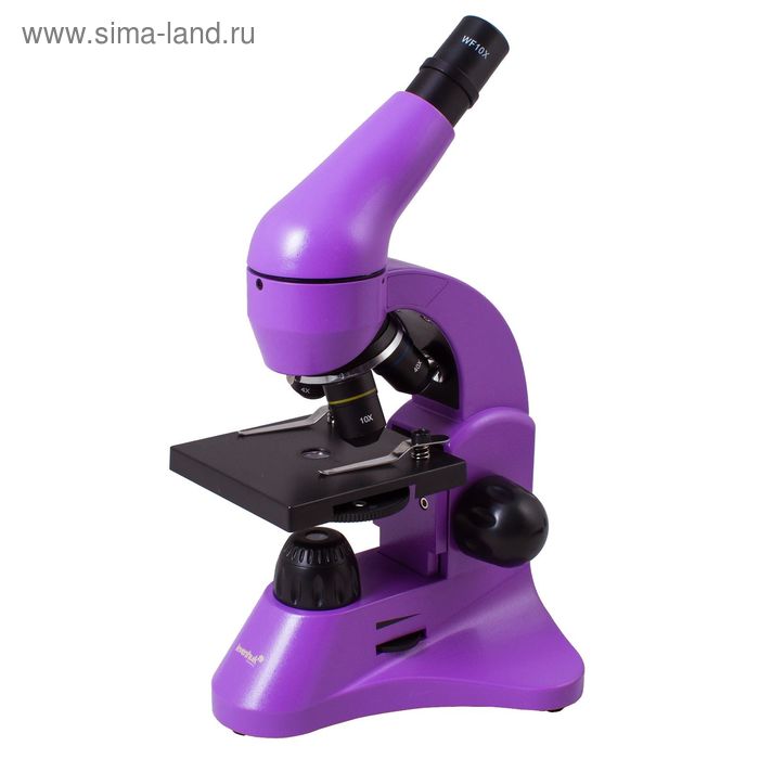 Микроскоп Levenhuk Rainbow 50L Amethyst/Аметист - Фото 1