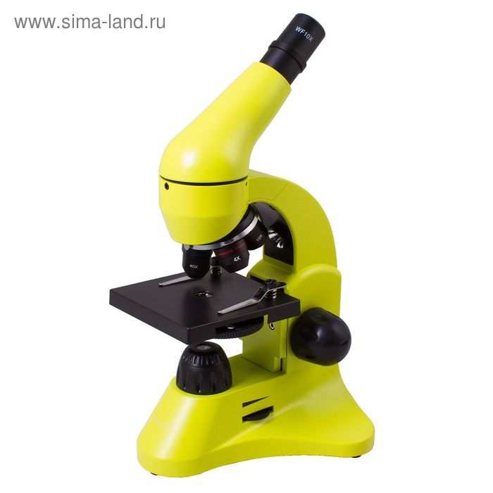 Микроскоп Levenhuk Rainbow 50L Lime/Лайм - Фото 1