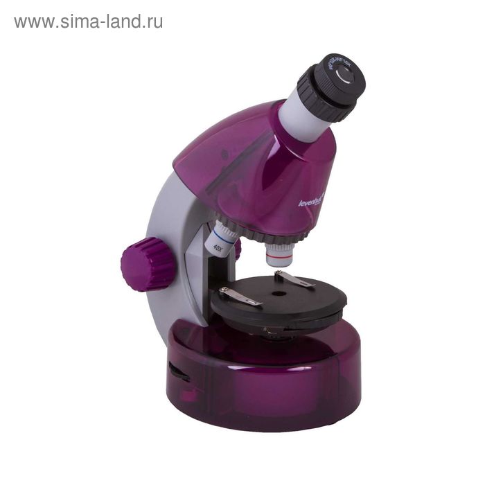 Микроскоп Levenhuk LabZZ M101 Amethyst/Аметист - Фото 1