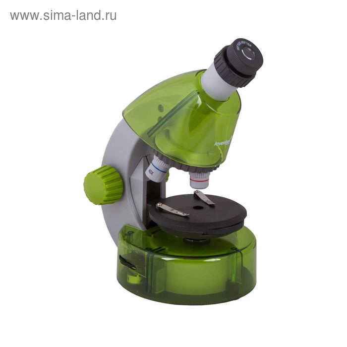 Микроскоп Levenhuk LabZZ M101 Lime/Лайм - Фото 1