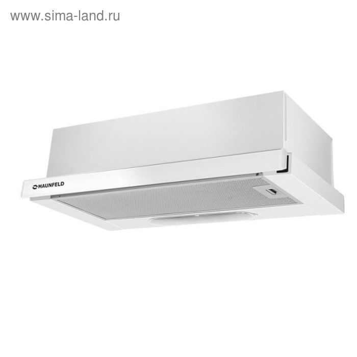 Вытяжка Maunfeld VS Light Glass (C) 600 мм, белый/белое стекло - Фото 1