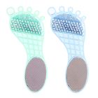 Тёрка для ног металлическая, наждачная, четырёхсторонняя, цвет МИКС - Фото 2