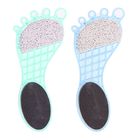 Тёрка для ног металлическая, наждачная, четырёхсторонняя, цвет МИКС - Фото 3