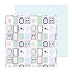 Набор бумаги для скрапбукинга «Улыбнись», 12 листов, 30,5 х 30,5 см, 180 г/м - Фото 3