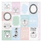 Набор бумаги для скрапбукинга «Улыбнись», 12 листов, 30,5 х 30,5 см, 180 г/м - Фото 4