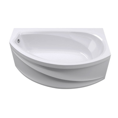 Ванна акриловая Poseidon «Дамелия», 150×90 см, правая, без каркаса и панели