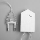 УЦЕНКА Гирлянда «Нить», 5 м, с насадками «Футбольный мяч», серебристая нить, 20 LED, 220 В, 8 режимов, свечение теплое белое 2877852