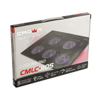 Подставка для ноутбука Crown CMLC-1105, до 17", регулировка скорости вращения, черная - Фото 8