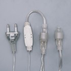 УЦЕНКА Гирлянда «Бахрома» 3×0.9 м, IP44, УМС, прозрачная нить, 232 LED, свечение тёплое белое, 220 В - Фото 4