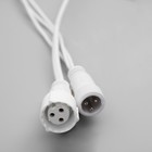 УЦЕНКА Гирлянда «Бахрома», 3×0.9 м, IP44, УМС, белая нить, 232 LED, свечение белое, 220 В - Фото 9